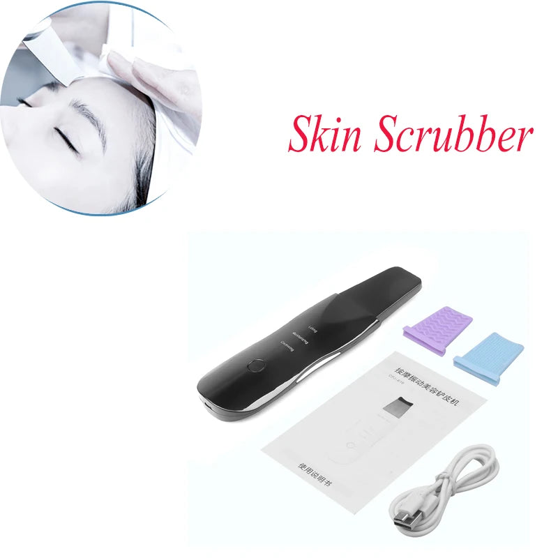 Vibration Face Skin Scrubber Blackhead Remover