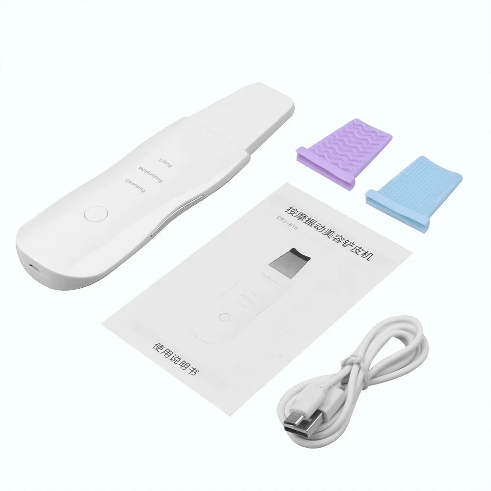 Vibration Face Skin Scrubber Blackhead Remover