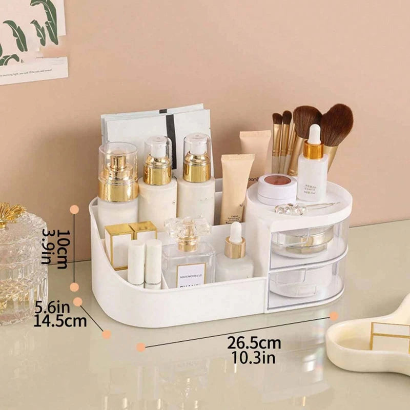 Large Plastic Cosmetic Organizer Storage Box