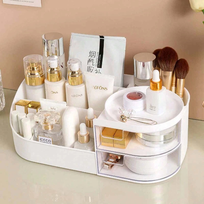 Large Plastic Cosmetic Organizer Storage Box