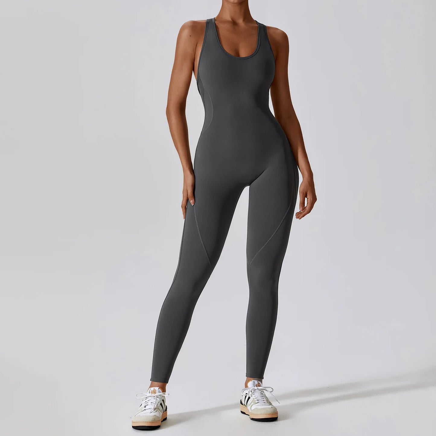 Activewear Push-Up Workout Gym Fitness Jumpsuit