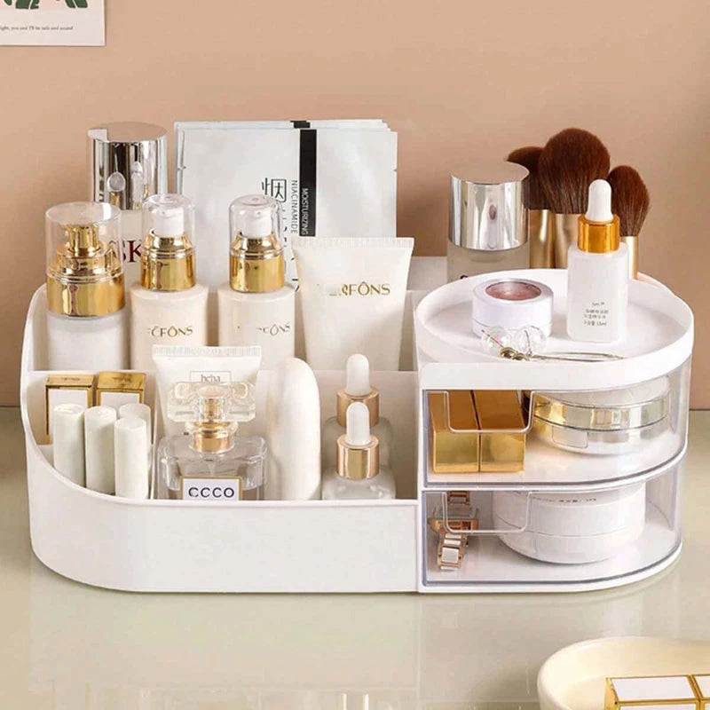 Large Plastic Cosmetic Organizer Storage Box