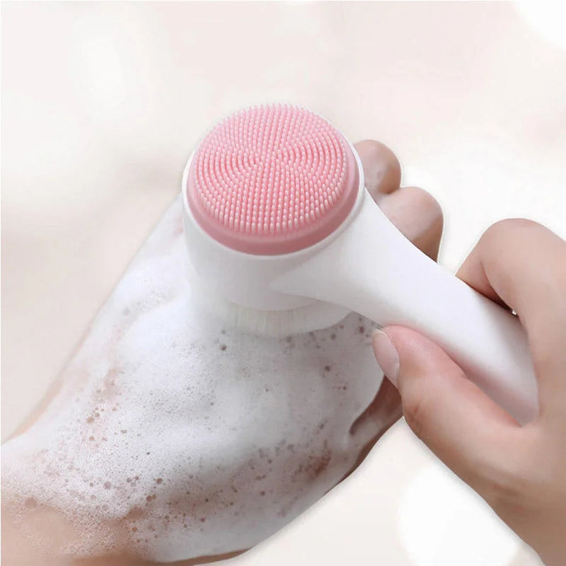 3D Double Silicone Facial Brush