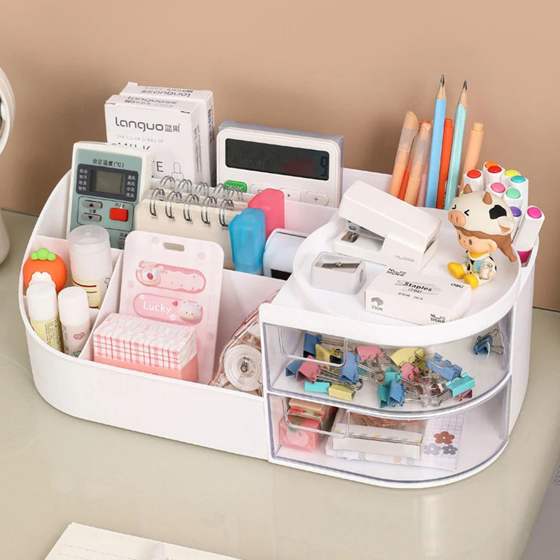 Large Plastic Cosmetic Organizer Storage Box