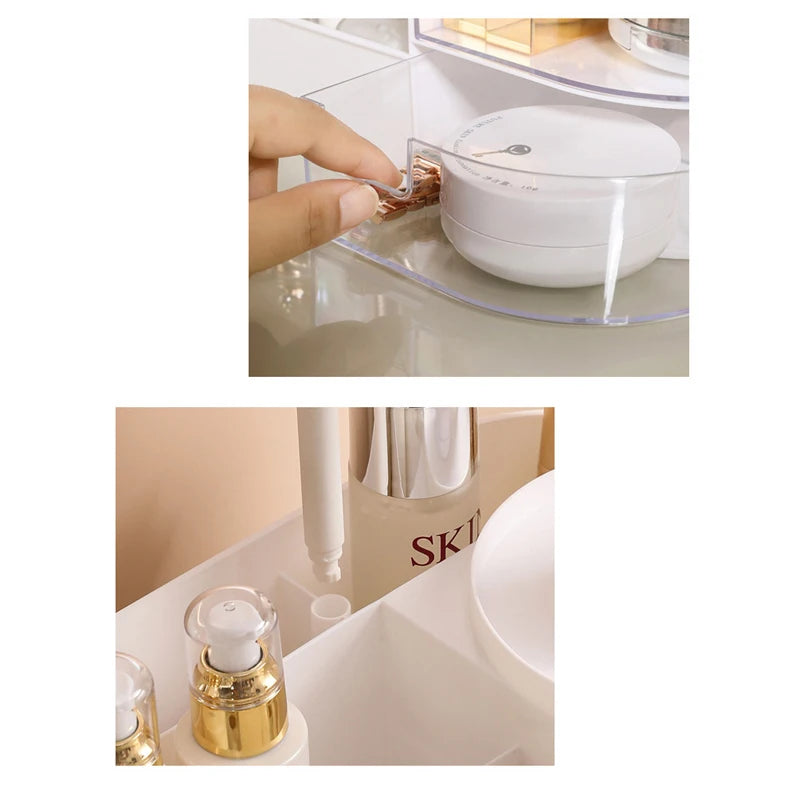 Large Plastic Cosmetic Organizer Storage Box