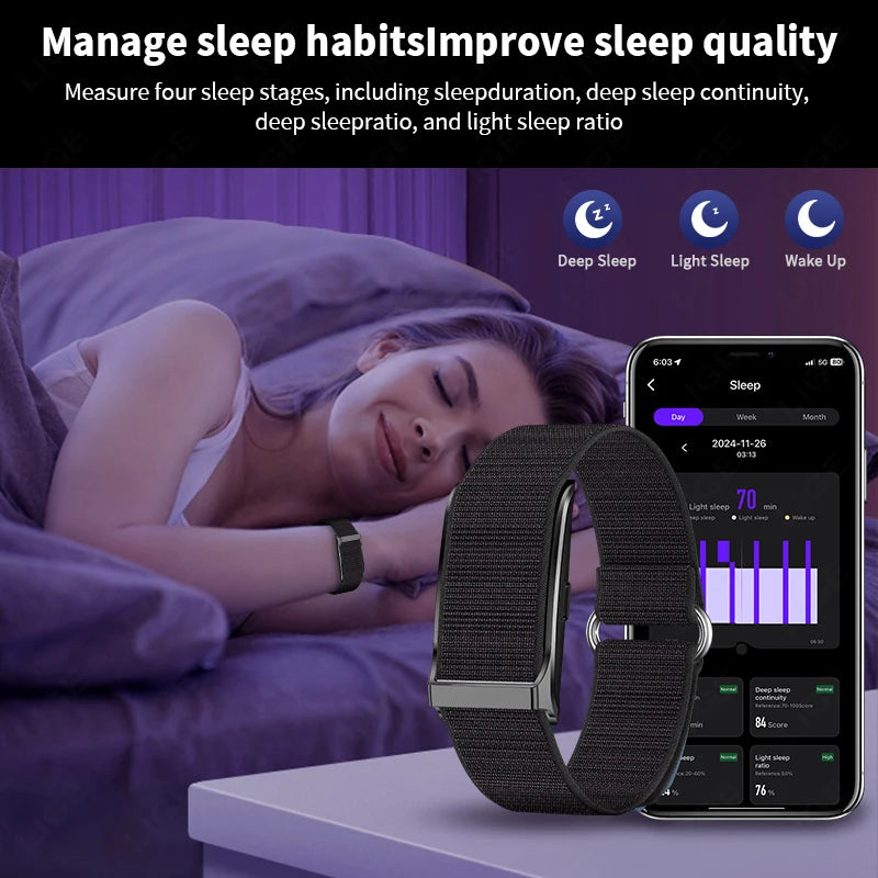 LIGE No Screen Smart watch Fitness Tracker