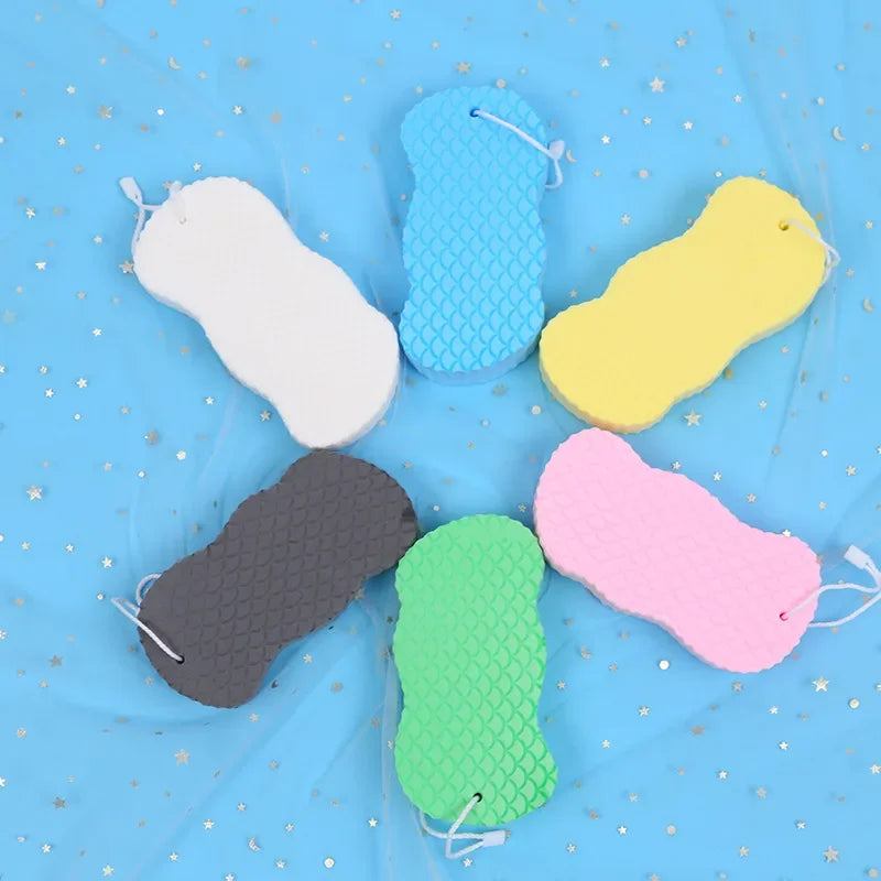 Soft Bath Sponge Body Scrub Wisp Massage Brush