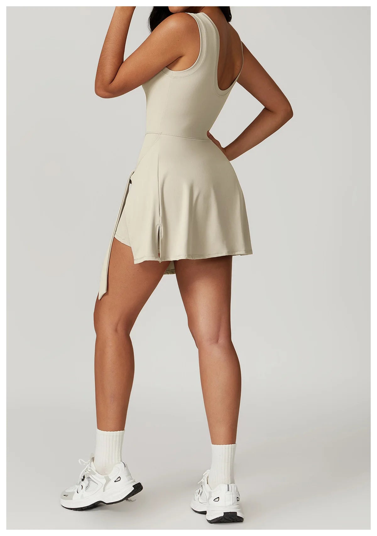 Summer One-Piece Yoga Tennis Skirt