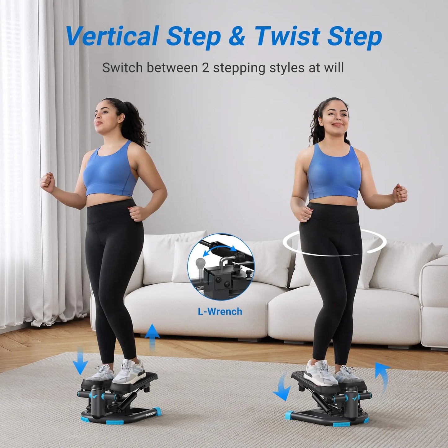 Heavy-Duty Dual Action Stepper
