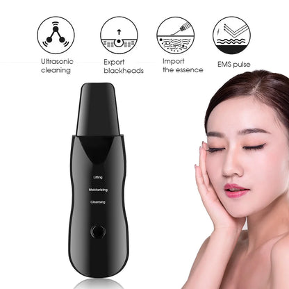 Vibration Face Skin Scrubber Blackhead Remover