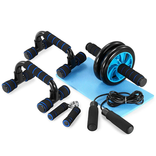 Ab Wheel Push-Up Bars