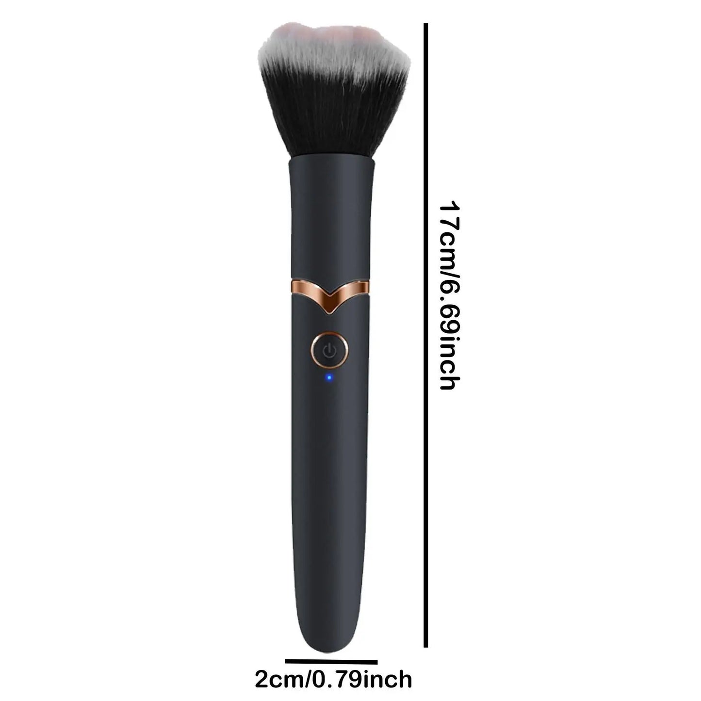 Electric Vibration Makeup Brush