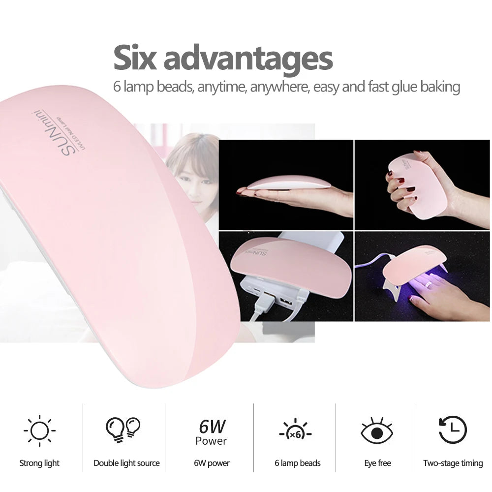 Foldable UV LED Nail Lamp