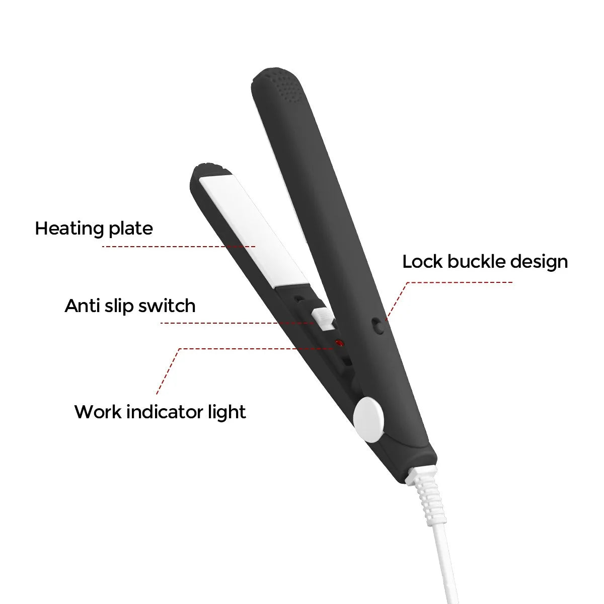 Mini Hair Straightener and Curler