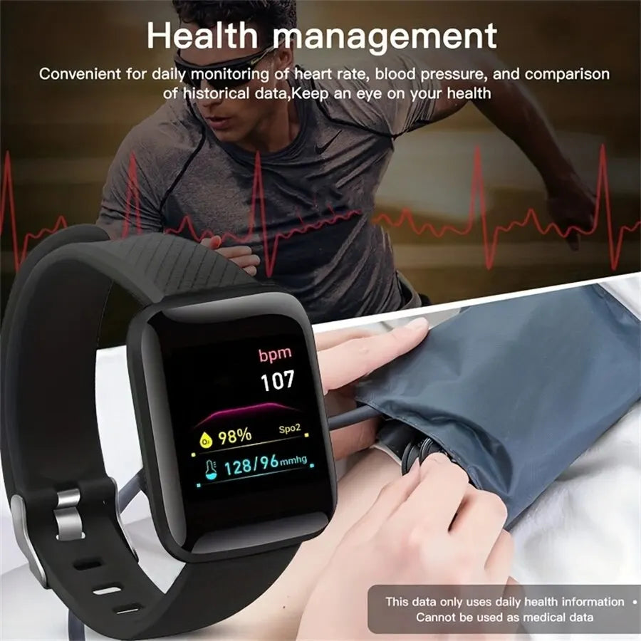 Multifunction Smartwatch for All Ages Fitness