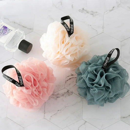 Soft Mesh Bath Sponge Shower Brush