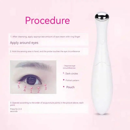 Electric Eye Massager Reduces Puffiness