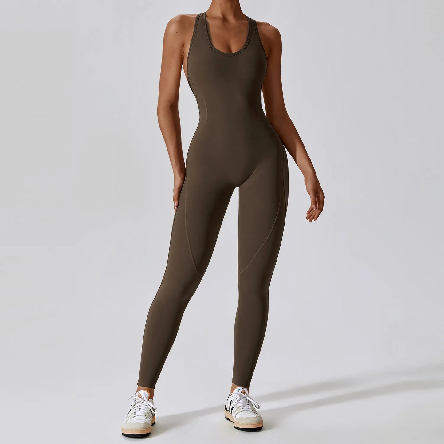 Activewear Push-Up Workout Gym Fitness Jumpsuit