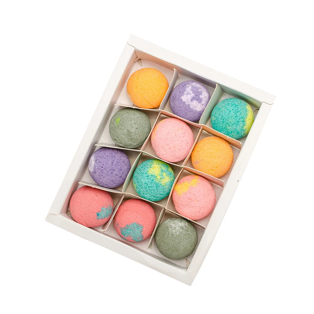 12Pcs Bath Bomb Set