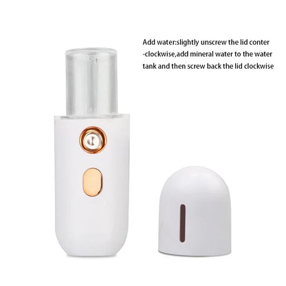 Mini Nano Facial Steamer Hydrating Spray