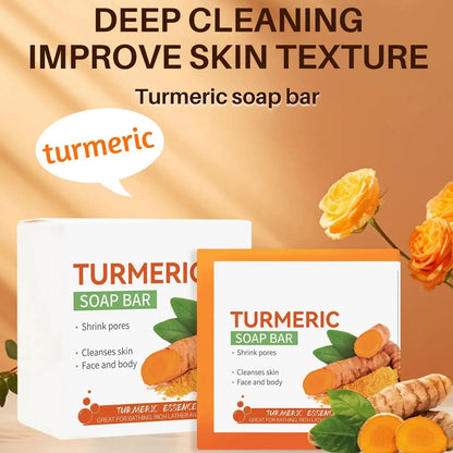 Handmade Turmeric Soap Brightening Body Cleanser