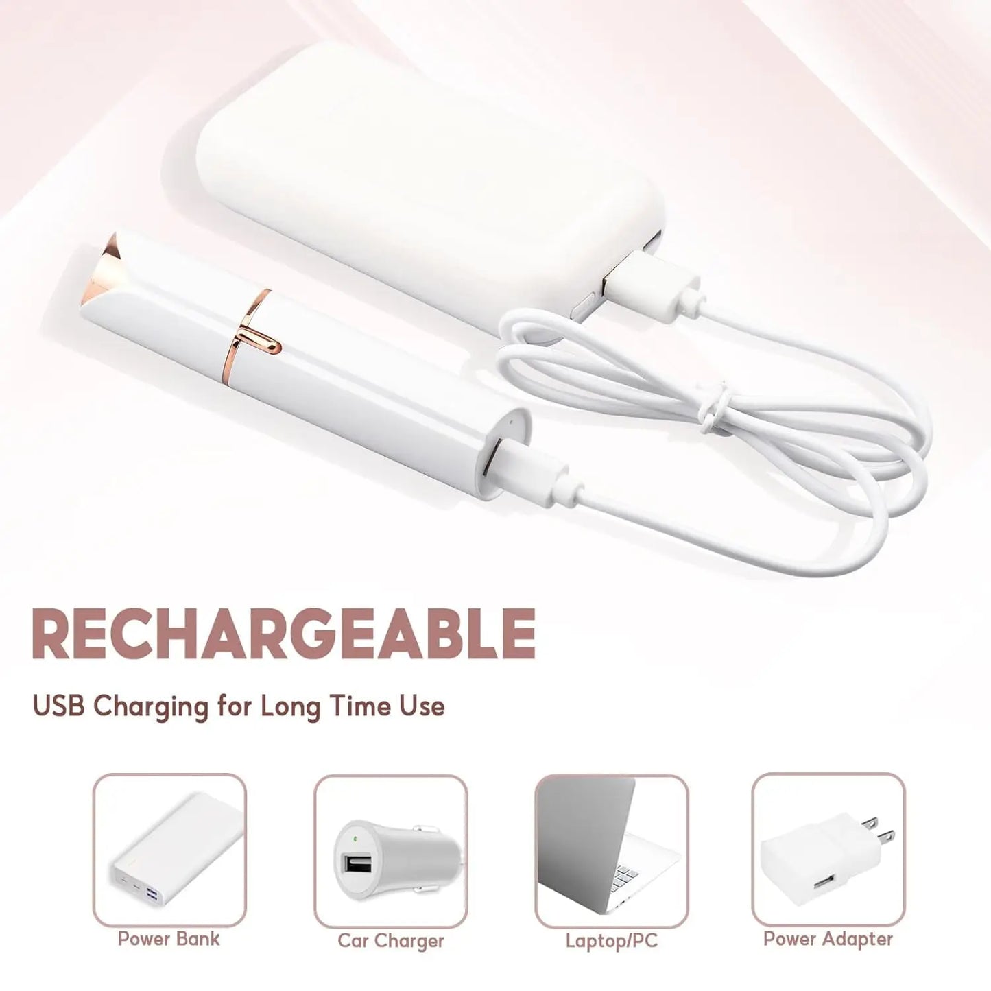 Mini Facial Hair Removal Electric Razor