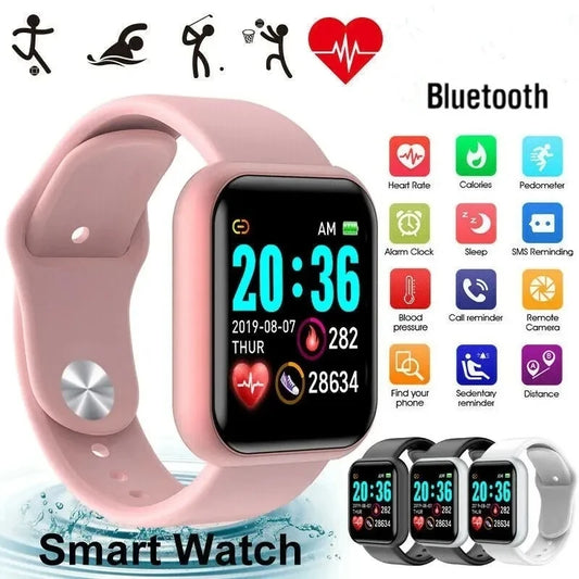 Smart Fitness Watch Bluetooth Music Sleep Monitor