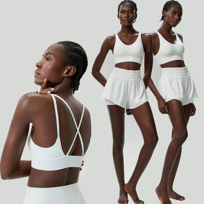 Breathable Two-Piece Running Yoga Set