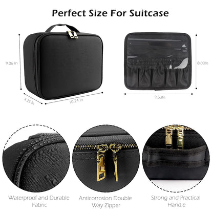 Makeup Organizer with Mirror Light