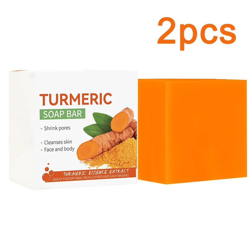 Handmade Turmeric Soap Brightening Body Cleanser
