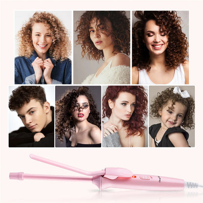 9mm Mini Hair Curler Wand Ceramic Salon