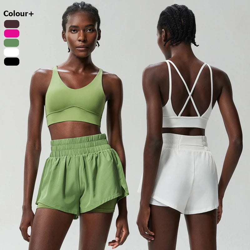 Breathable Two-Piece Running Yoga Set