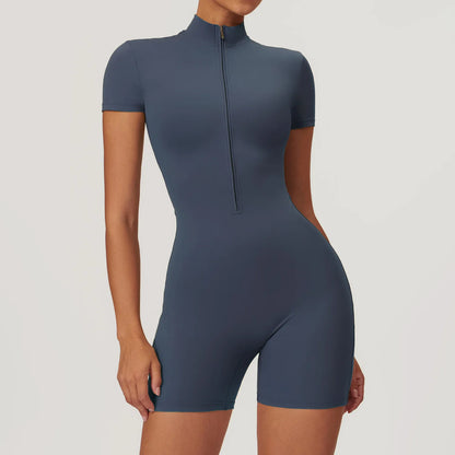 Zipper Sports Bodysuit