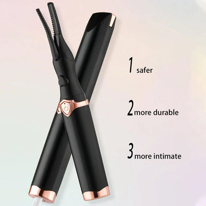 Heated Eyelash Curler with 3 Temperature Modes