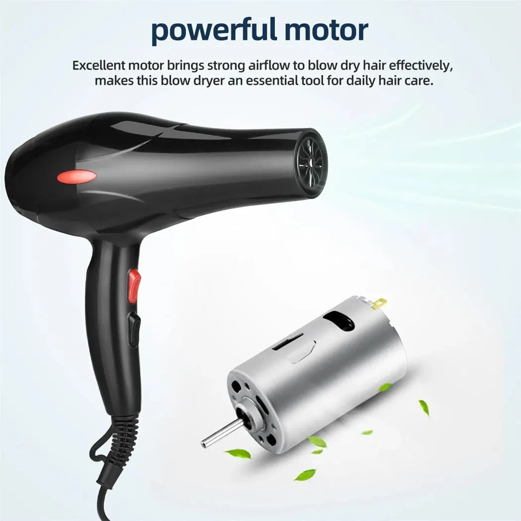 1600W Professional Hair Dryer Negative Ion Blower