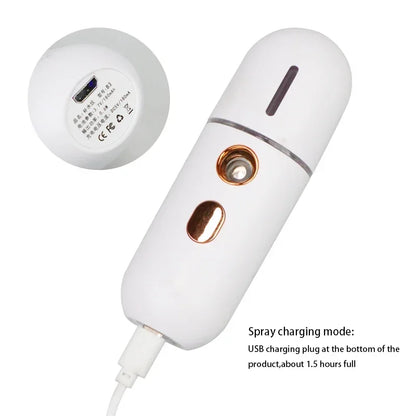 Mini Nano Facial Steamer Hydrating Spray