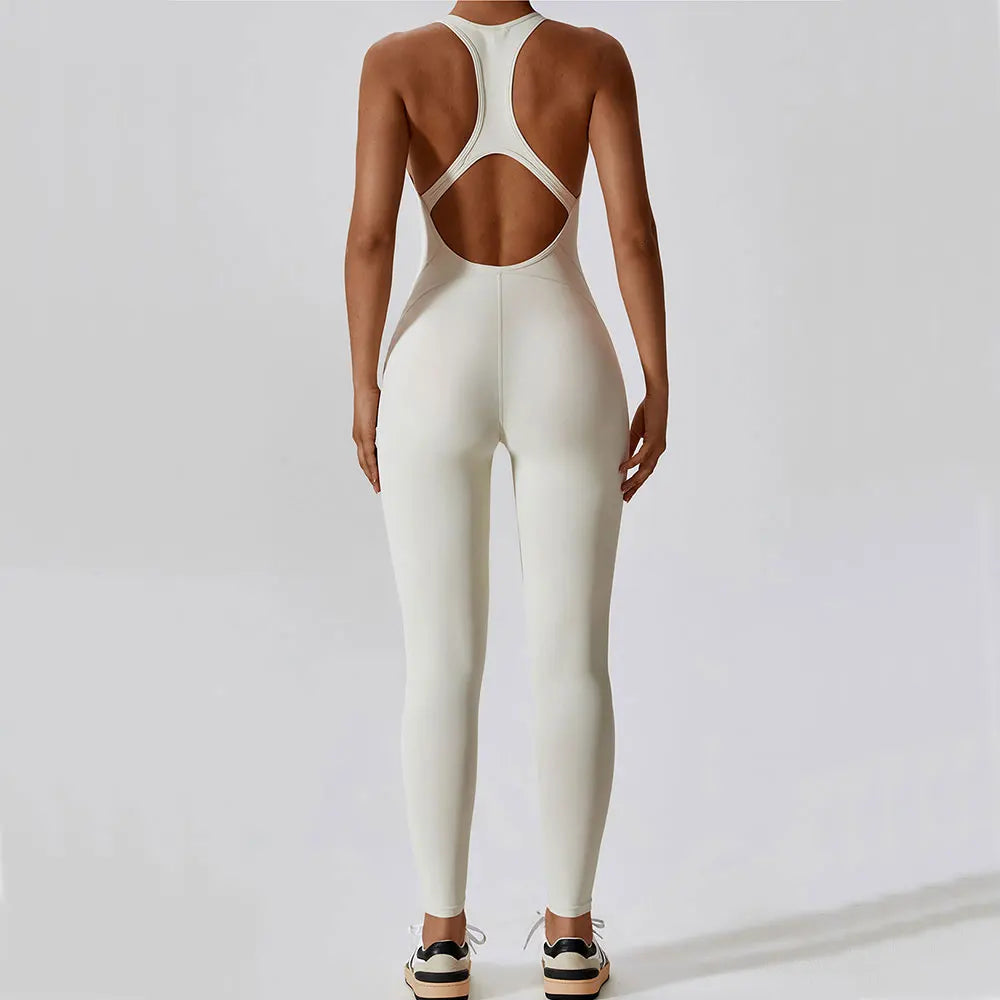 Activewear Push-Up Workout Gym Fitness Jumpsuit