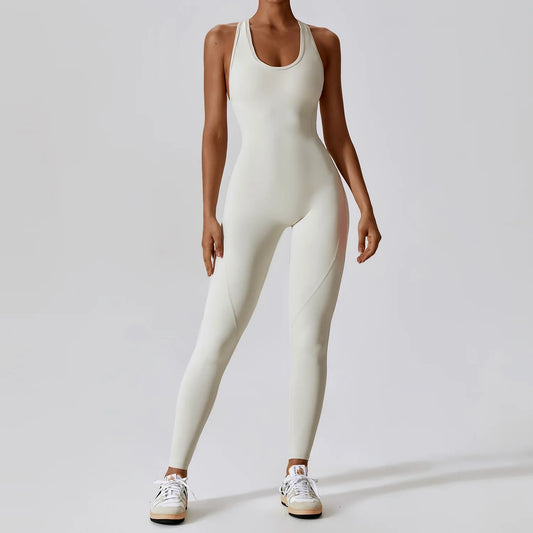 Activewear Push-Up Workout Gym Fitness Jumpsuit
