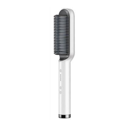 Electric Ceramic Hair Straightener Brush