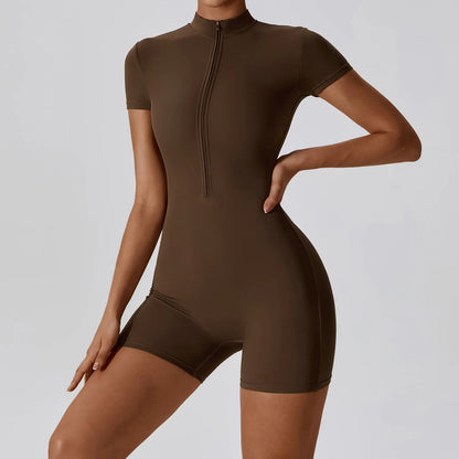 Zipper Sports Bodysuit