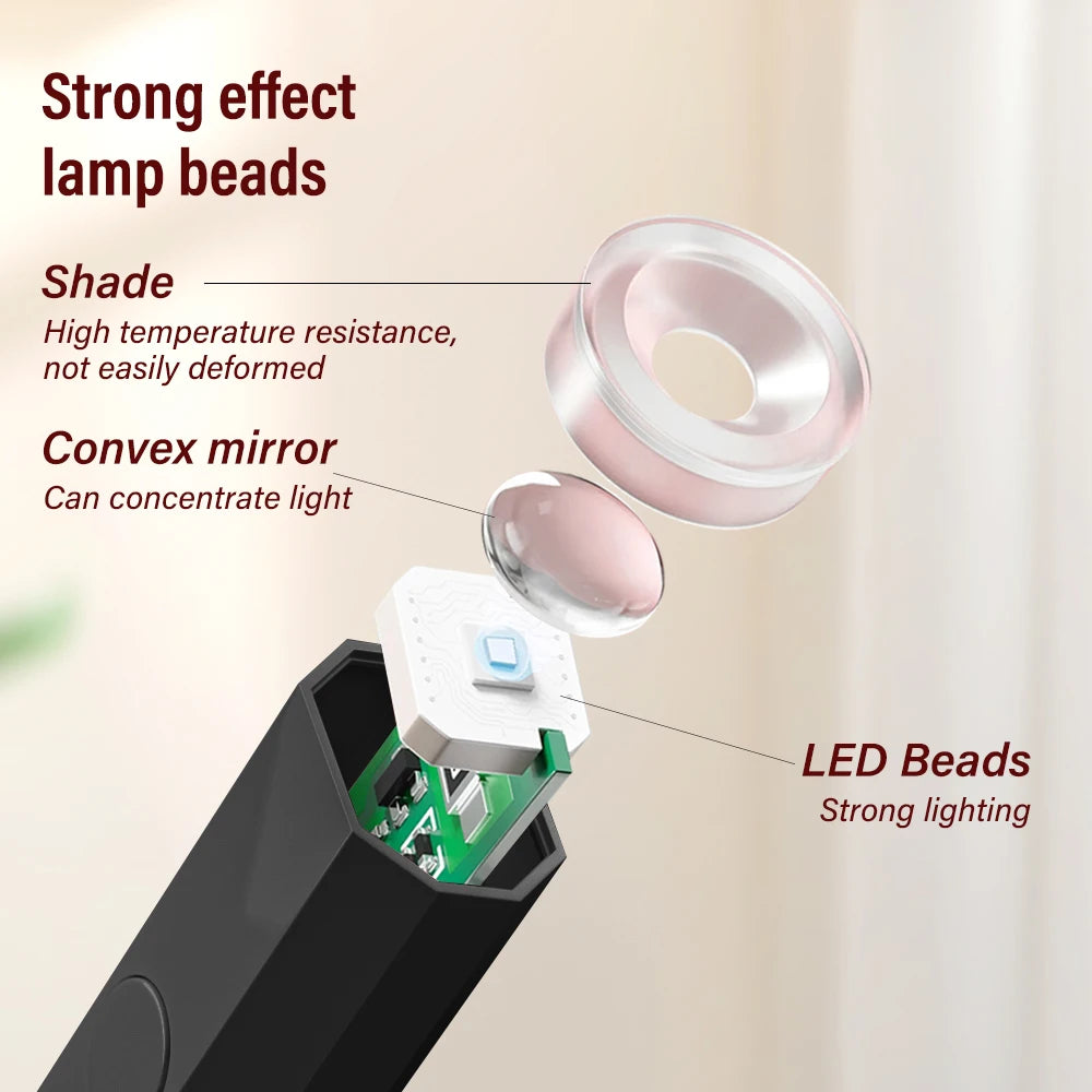 Mini UV Nail Lamp with LED Light