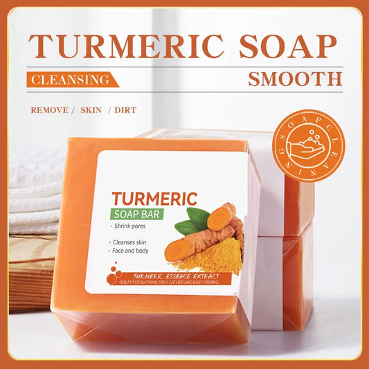 Handmade Turmeric Soap Brightening Body Cleanser