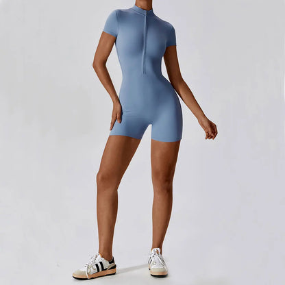 Zipper Sports Bodysuit