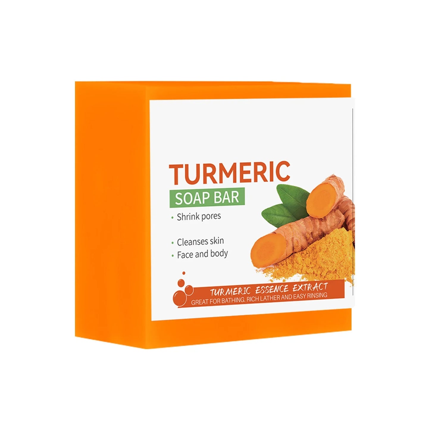 Handmade Turmeric Soap Brightening Body Cleanser