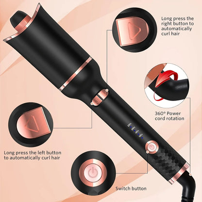 Rotating Ceramic Air Spin Curling Iron