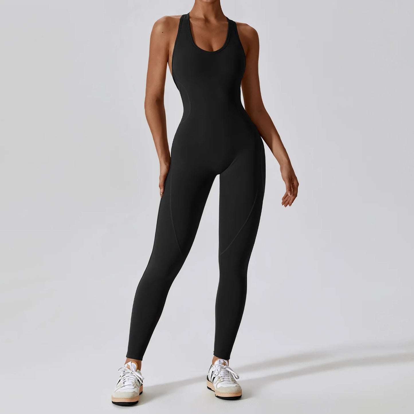 Activewear Push-Up Workout Gym Fitness Jumpsuit