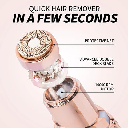 Mini Facial Hair Removal Electric Razor